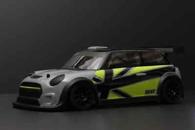 PHAT BODIES PHAT KAROSSERIEN JCW CHALLENGE MINI FÜR TAMIYA M CHASSIS M07 M05 3Racing Cero