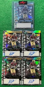 Keon Coleman Auto COMPLETE SET INCLUDING PRODUCTION PROOF 1/4 2/4 3/4 4/4 Bills - Picture 1 of 16