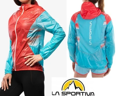 LA SPORTIVA briza jacket trail run water wind resistant ultralight womens Large - Image 1 of 4