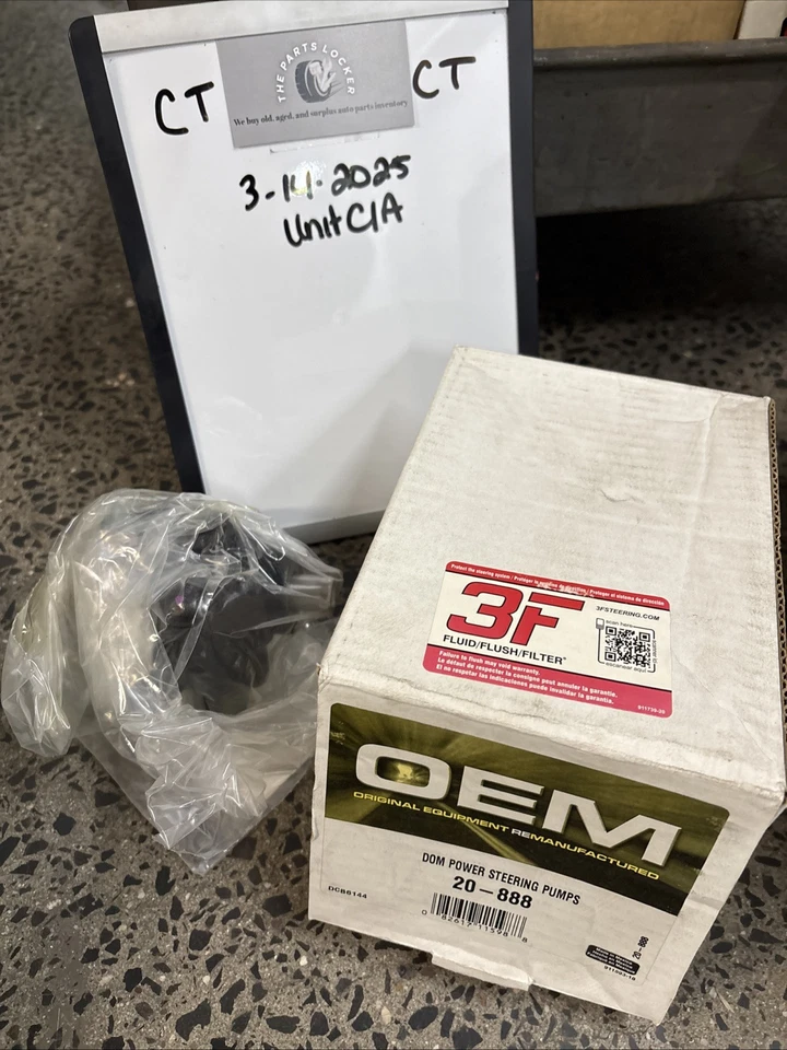 Bomba de dirección asistida marca OEM 20-888 Chevrolet Pontiac Reman 87-93 Toyota Supra Foto 1 de 2