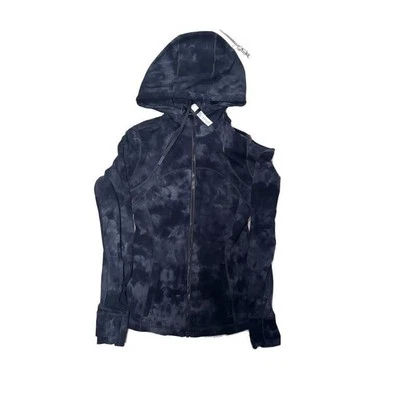 Chaqueta Lululemon Define con Capucha Talla 4 Diamond Dye Pitch Gris Grafito DDPG 28707 Foto 1 de 2