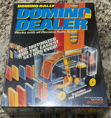Domino Rally Motorized Domino Dealer 1992 Brand New No. 9515 Factory Sealed NOS - Image 1 of 4