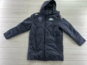France Ecole De Rugby Kappa Players Warm Up Coat Jacket Long Puffer Size XL Rare - Picture 1 of 6