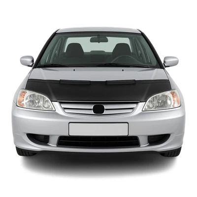 Car Bonnet Mask Hood Bra for Honda Civic 2001-2005 Black 1 Pc - Изображение 1 из 4