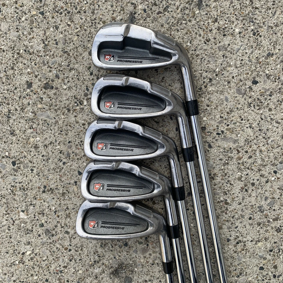 Wilson Staff Progressive 6-PW Iron Set Steel Shaft Uniflex Right Handed - Image 1 of 4