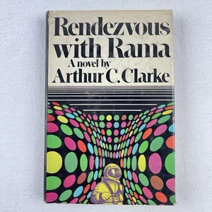 Rendezvous With Rama by Arthur C. Clarke (HCDJ, Vintage 1973, Book Club Ed) - Picture 1 of 6