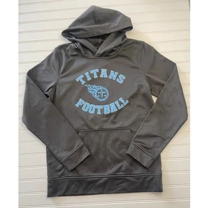 NFL Team Apparel Tennessee Titans Football Hoodie Sweatshirt - Size Youth XL 16 - Picture 1 of 5