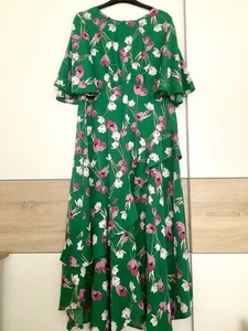 Roman Originals FLOATY Green Midi Dress Feminine! Cruise/Occasion/Party Size 14 - Picture 1 of 12