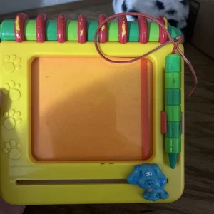 Vintage 1998 Blues Clues Handy Dandy Notizbuch mit Stempeln - Bild 1 von 8