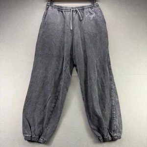 Motel Rocks Jogginghose Damen grau Acid Wash Größe L Freizeit Sweatpants - Bild 1 von 13