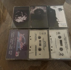 Lot Of 6 Rock Cassettes various artists 2 do not have J cards(UNTESTED) - Picture 1 of 3