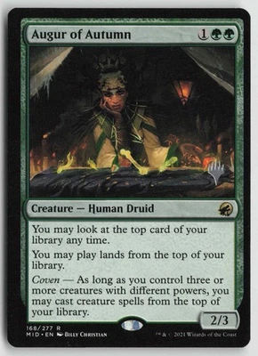 Augur of Autumn R Innistrad: Midnight Hunt 168 NM - Image 1 of 2