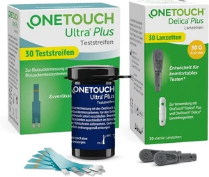 OneTouch Ultra Plus Kombi-Pack S für Blutzuckermessung |Teststreifen &...  - Bild 1 von 10