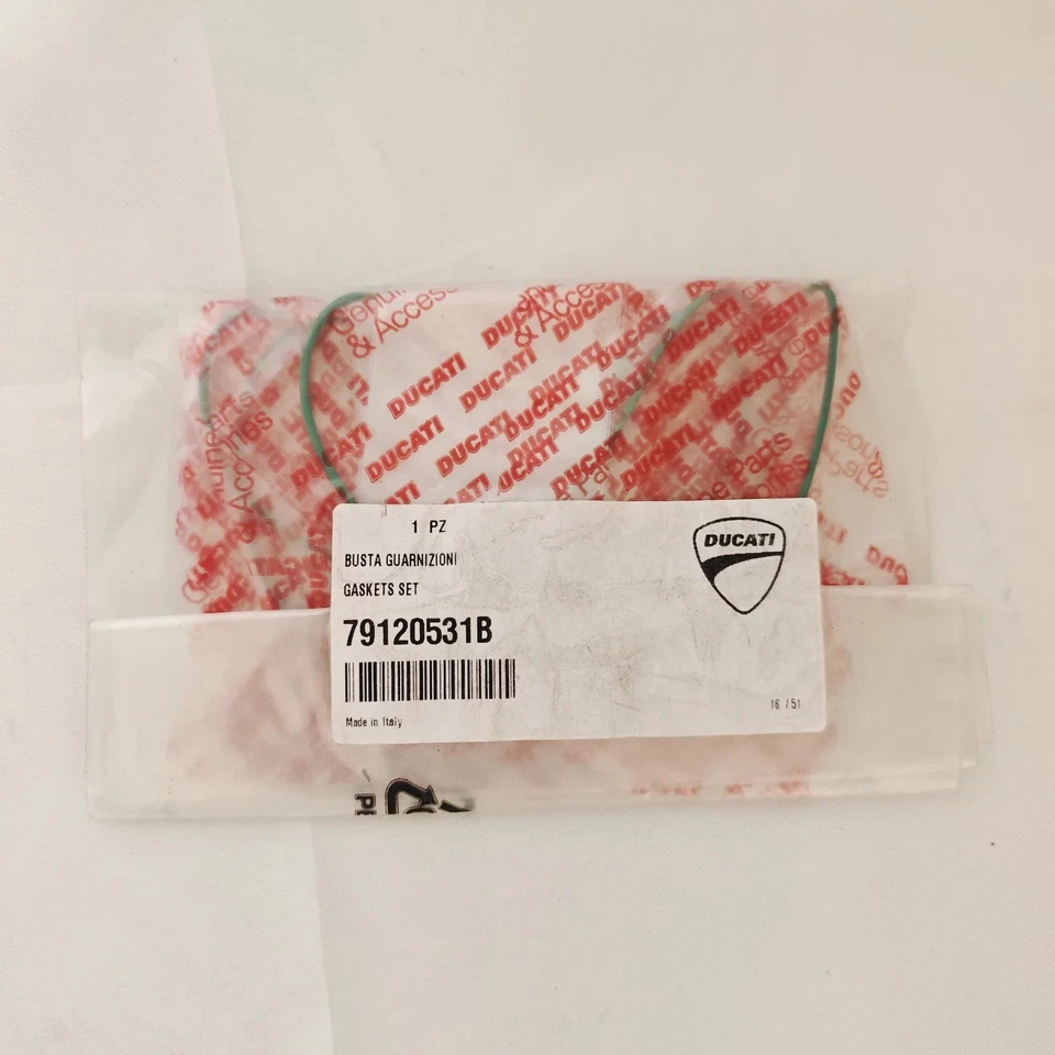 Juego de juntas DUCATI OEM (3 PIEZAS) Panigale Super Bike 79120531B ¡INCLUYE DERECHOS DE ADUANA! Foto 1 de 3