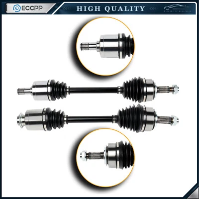 Delantero para Honda CR-V 2,4 L 2002-2006 transmisión manual izquierda y derecha. Ejes CV de 2 piezas Foto 1 de 4