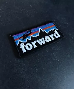 Forward Patch Klett Flausch Aufnäher Moral Bundeswehr Army Gotcha Airsoft EBC - Bild 1 von 2