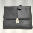 Falcon Black Briefcase Faux Leather RMF06-GB