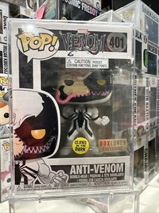 Funko Pop! Marvel - Anti-Venom #401 Caja Lunch Glow Exclusivo 2018 - Imagen 1 de 8