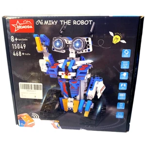 HENODA BULDING BLOCKS KIT MIKY THE ROBOT REMOTE CONTROL OPERATED 15049 8+ - Picture 1 of 12