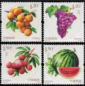 CHINA 2016-18 Fruit II Stamps - Picture 1 of 1