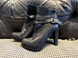 Loeffler Randall Sparkly Grey Silver Boots - Size US 7.5 - Picture 1 of 7