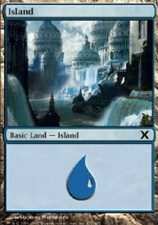 ISLAND #371 X4 4 4X 10th Edition MTG Magic the Gathering Cards DJMagic