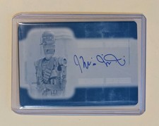 IG-11 Topps Star Wars Masterwork Printing Plate 1/1 Taika Waititi Autograph SSP