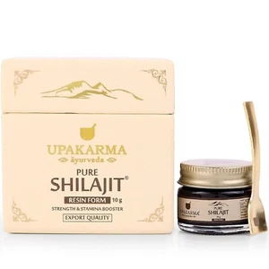 UPAKARMA Ayurveda Pure and Natural Shilajit/Shilajeet Resin 10g - Picture 1 of 7
