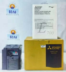 MITSUBISHI FREQROL-D700 FR-D720-2.2K INVERTER DRIVE 3PH 200-240VAC 10A FRD72022K - Picture 1 of 8