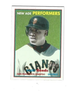 2006 Topps Heritage New Age Performers #BB Barry Bonds SAN FRANCISCO GIGANTI - Foto 1 di 1