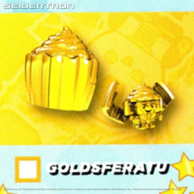 GOLDSFERATU Transformers BotBots Series 4 Winner's Circle Hasbro 2020 Goldrush - Image 1 of 2