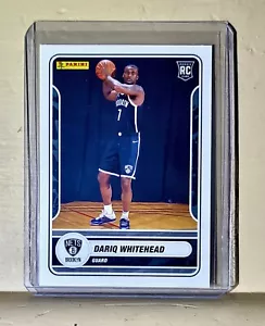 Dariq Whitehead 2023-24 Panini NBA Basketball #90 Rookie Card Brooklyn Nets - Picture 1 of 2