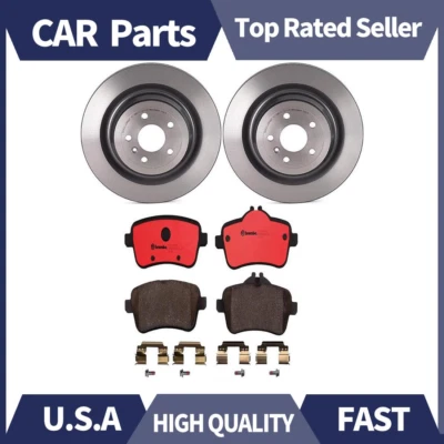 Pastillas de freno trasero Brembo y rotores cerámicos para Mercedes-Benz GL450 2014 2016 2015 Foto 1 de 4