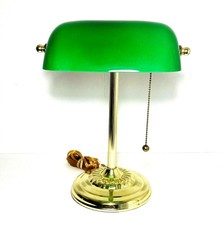 green accountant lamp
