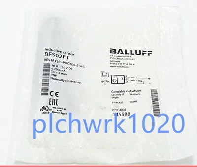 1 PCS NEW Balluff inductive proximity switch BES M12EI-POC40B-S04G BES02FT - Image 1 of 4