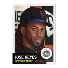Topps MLB Living Set 673 JOSE REYES NEW YORK METS PRESALE