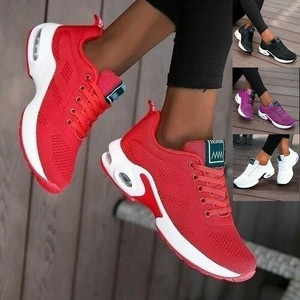 ladies trainers red
