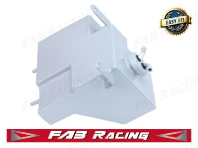 Tanque de depósito de desbordamiento de radiador de aluminio para 86-91 MAZDA RX-7 RX7 FC3S Foto 1 de 4
