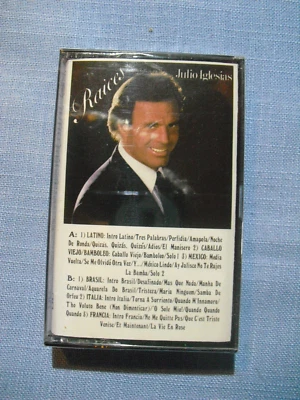 New & Sealed Julio Iglesias Raices Cassette tape Foto 1 de 2