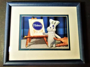 The Pillsbury Doughboy Animationskunst mattiert & gerahmt mit Echtheitszertifikat, 1996 sehr selten! - Bild 1 von 8