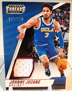2022 Panini JOHNNY JUZANG UCLA BRUINS Jersey RELIC Patch Card #/199 UTAH JAZZ SP - Picture 1 of 2