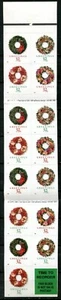 UNITED STATES 1998 CHRISTMAS "DOOR CROWNS" BOOKLET, Scott 3245-3248, MNH - Picture 1 of 1