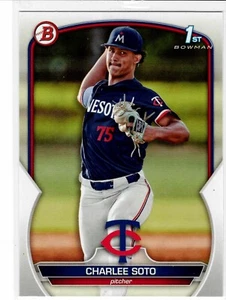 Charlee Soto Minnesota Twins 2023 Bowman Draft 1st Bowman - Picture 1 of 2