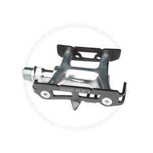 MKS RX-1 NJS Spurpedale | silber/schwarz - Bild 1 von 4