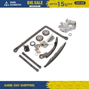 Kit de cadena de distribución bomba de aceite ajuste 05-10 Nissan Frontier Pathfinder Xterra VQ40DE - Imagen 1 de 9