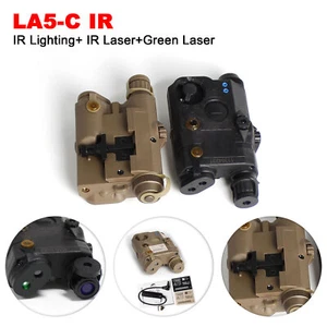 PEQ-15/LA5-C Adjustable Beam & IR Light IR Laser Green Lasers Flashlight Light - Picture 1 of 15