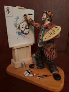 RARE 1992 9" Emmett Kelly SELF PORTRAIT Circus Collection Limited Ed #938/2400 - Picture 1 of 8