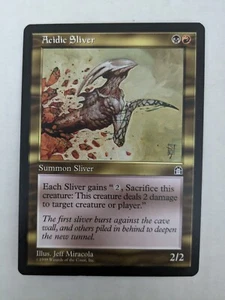 ACIDIC SLIVER - Magic The Gathering MTG Sammelkartenspiel - Bild 1 von 2