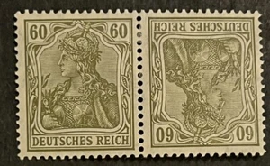 Travelstamps: Germany DR Stamps Scott #a16 Mi 126a Tete Beche Pair Mint MOGH - Picture 1 of 5