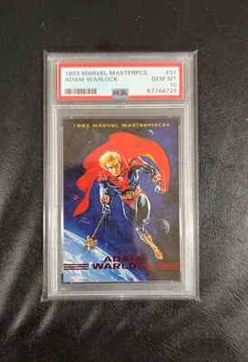 1993 Marvel Masterpieces #37 Adam Warlock PSA 10 - Image 1 of 2